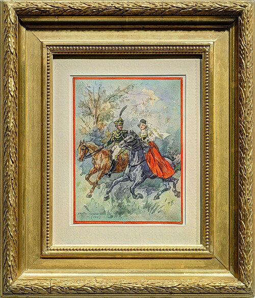 Idylle russe (Ier Empire)., , Paul Kauffmann