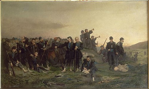 Le Soir après le combat, 1863, Alexandre Protais