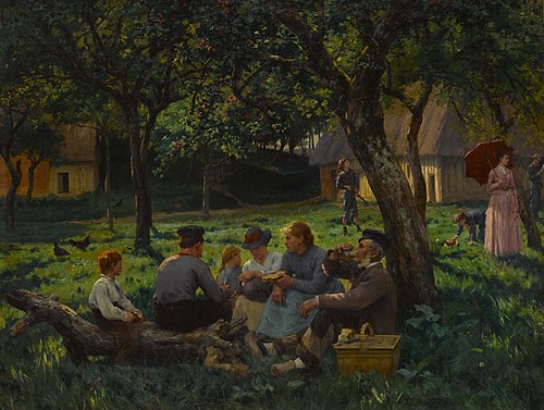 La Villégiature, 1886, Paul Baudoüin