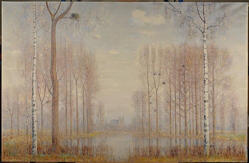 Paysage champenois, 1935, Paul Bocquet