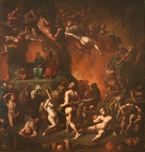 L'enfer de Dante, 1846, Paul Chenavard