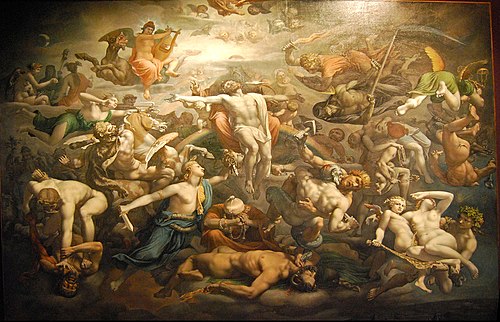 Divina Tragedia, 1867, Paul Chenavard