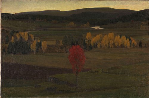 Landskap, 1896, Lars Jorde