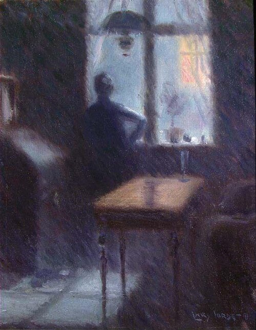 At the Window, 1891, Lars Jorde