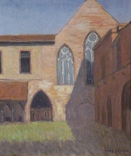 Cloître des Jacobins à Toulouse, 1916, Paul Jamot