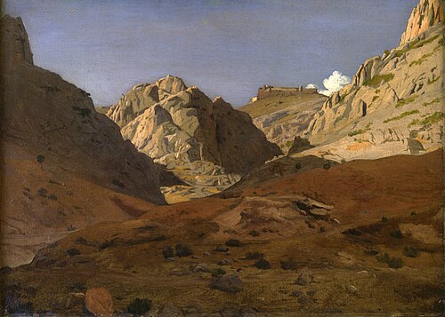 Les Gorges d'Ollioules, 1846, Paul Flandrin