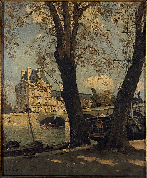 La Frégate du pont Royal, 1883, Paul Lecomte