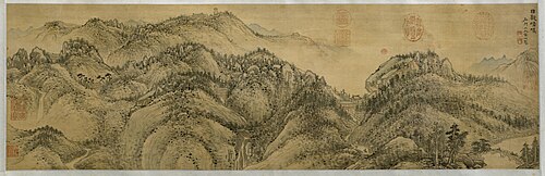 宋旭五岳图卷, , Song Xu