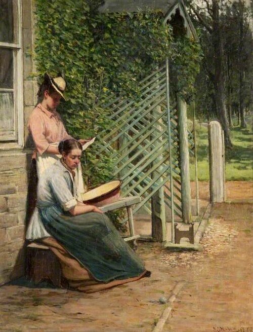 A Study, 1877, James Campbell Noble