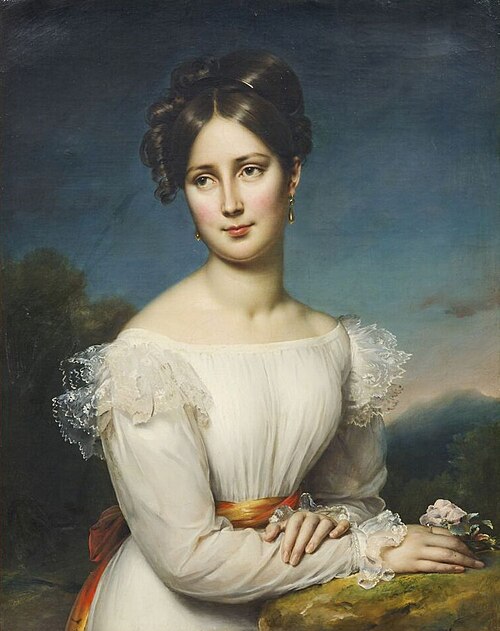 Portrait de Mademoiselle Mante, 1827, Paulin Guérin