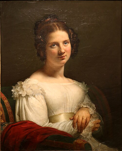 Portrait de la femme de l'artiste, , Paulin Guérin