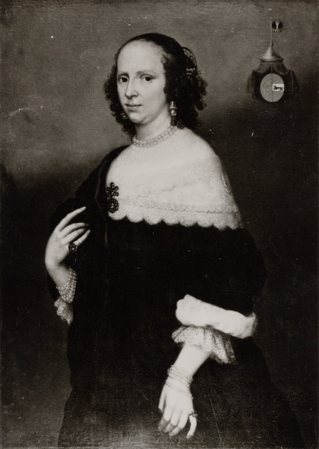 Portrait of Sophia van Beveren (1611-1682), 1650, Paulus Lesire