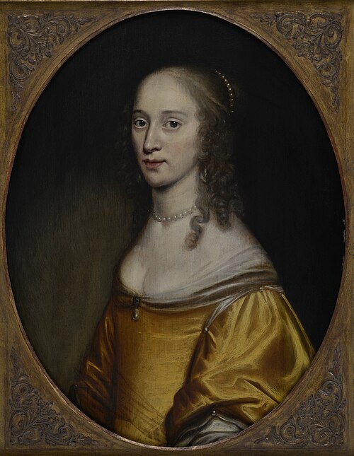 Portret van een vrouw, , Paulus Lesire