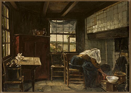 Finnish cottage interior, , Pavel Svedomsky