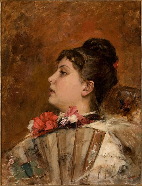 Kenraalitar Tatjana Petrovna Babtsehenkon muotokuva, 1889, Pavel Svedomsky