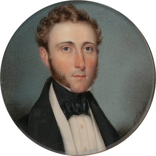 Portrait of a Gentleman, 1835, Alfred Thomas Agate