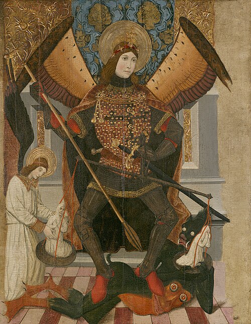 Saint Michael Archangel, 1470, Pedro García de Benavarre