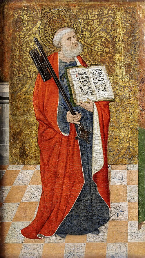 Saint Pierre, 1485, Pedro García de Benavarre