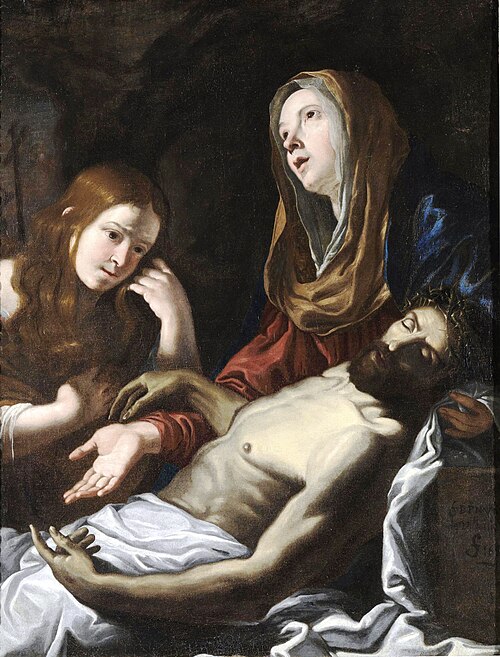 La Piedad con la Magdalena, 1675, Pedro Núñez de Villavicencio