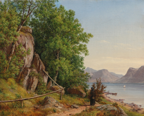 From Veøya in Norway, 1856, August Wilhelm Boesen