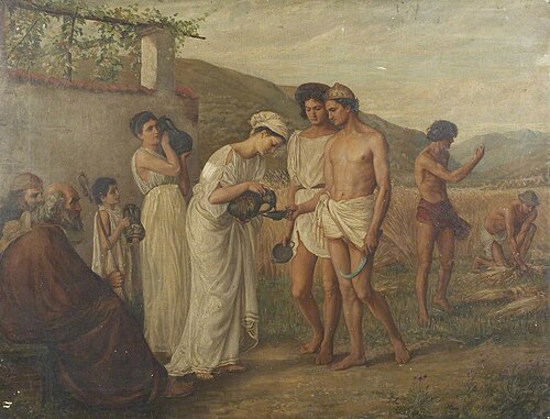 Refreshing the Reapers, 1870, George Howard