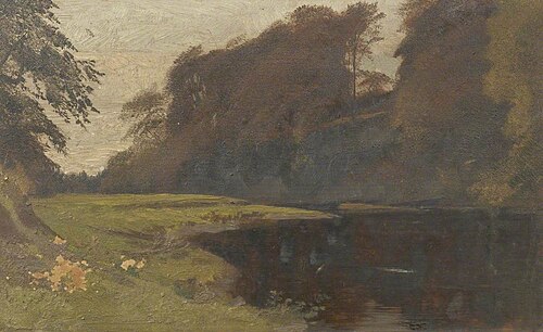 River Scene near Naworth, 1870, George Howard