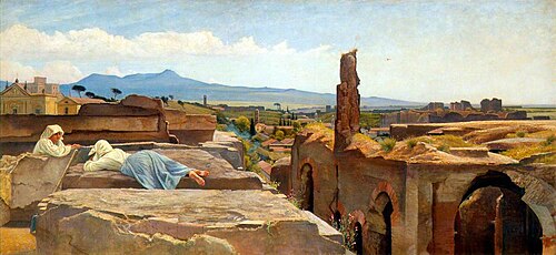 The Baths of Caracalla, Rome, , George Howard