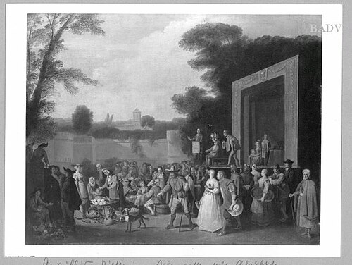 Jahrmarkt, 1717, Peter Angelis