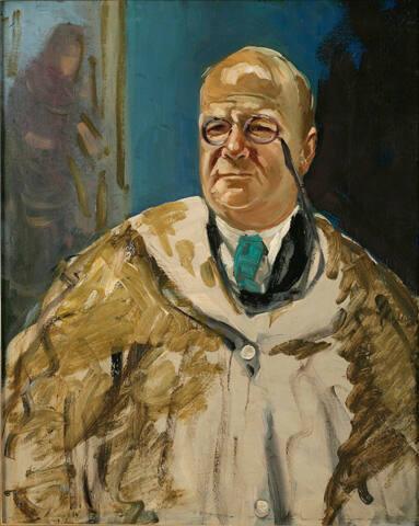 Self-Portrait with Pince-Nez, 1930, George Luks