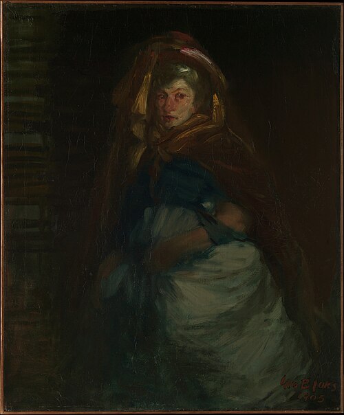 The Old Duchess, 1905, George Luks
