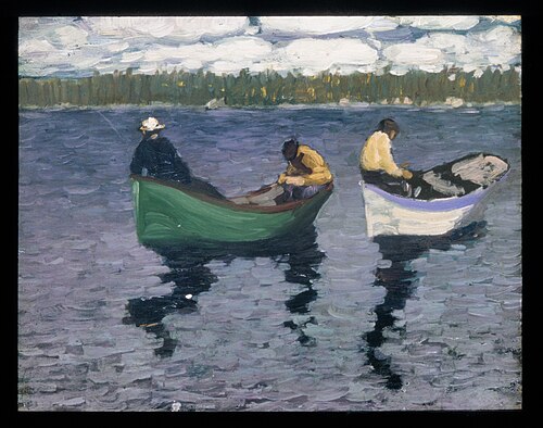 Fishermen, 1920, George Luks