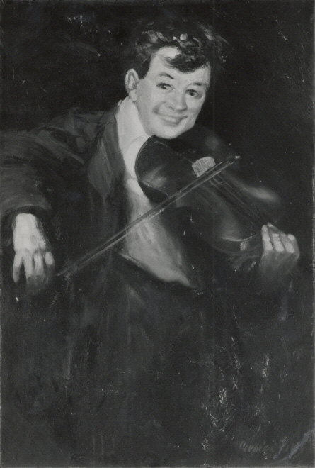 Boy with Violin, 1922, George Luks