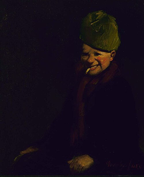 New Year's Shooter, 1917, George Luks