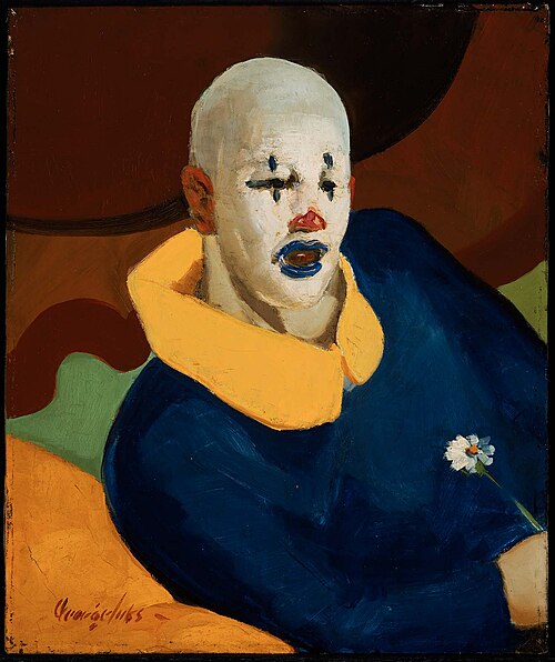 A Clown, 1929, George Luks