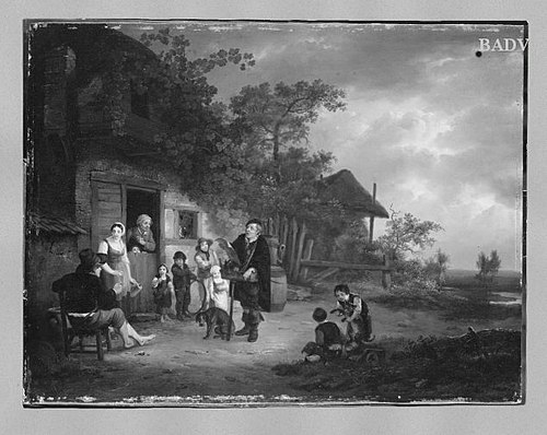 singing bagger, 1799, Petrus Johannes van Regemorter