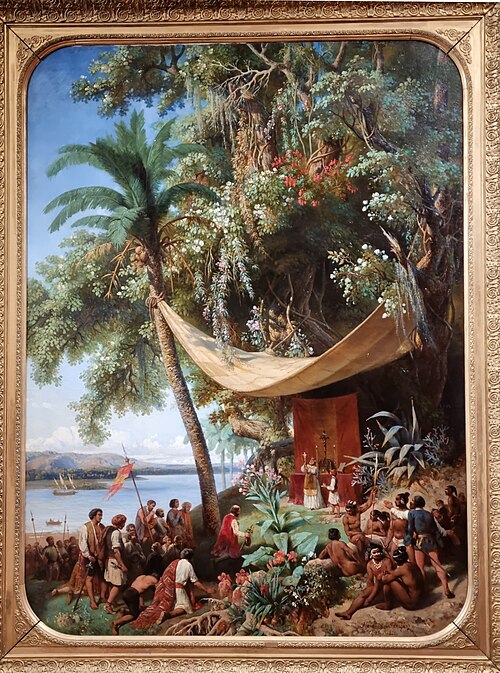 La première messe en Amérique, , Pharamond Blanchard