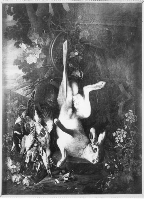 Jagdstillleben, 1707, Philipp Ferdinand de Hamilton