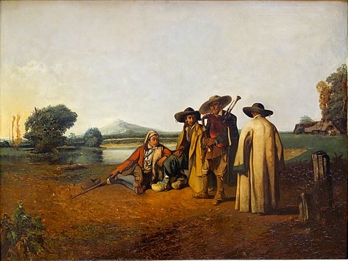 Paysans limousins, 1834, Philippe-Auguste Jeanron