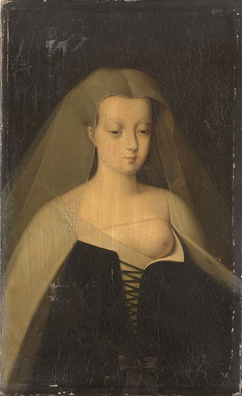 Agnès Sorel (1409-1450), 1834, Philippe Comairas