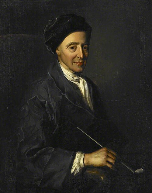 Dr Alexander Russell of Braidshaw, 1730, Philippe Mercier