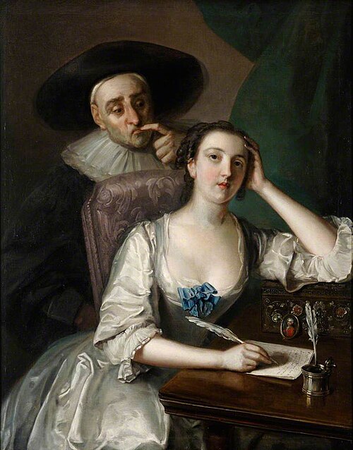 The Letter Writer, 1737, Philippe Mercier