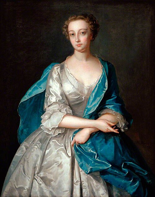 Lady Mary Fairfax, 1741, Philippe Mercier