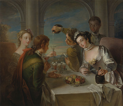 The Sense of Taste, 1744, Philippe Mercier