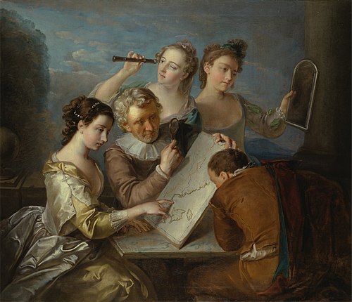 The Sense of Sight, 1744, Philippe Mercier