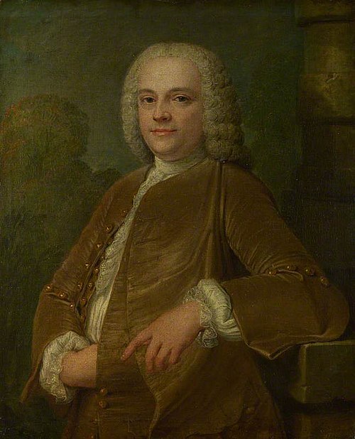Portrait d'homme, 1740, Philippe Mercier