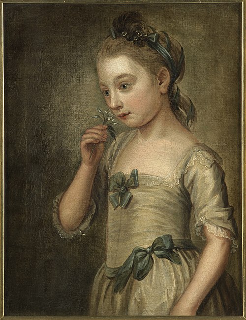 The sense of smell, 1750, Philippe Mercier