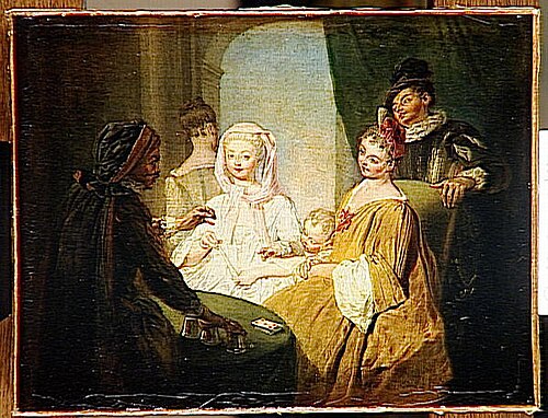 L'Escamoteur, 1722, Philippe Mercier