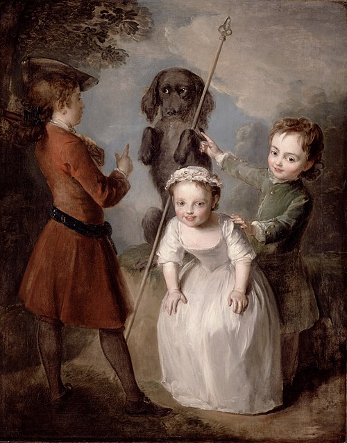 Playing Soldier, 1743, Philippe Mercier