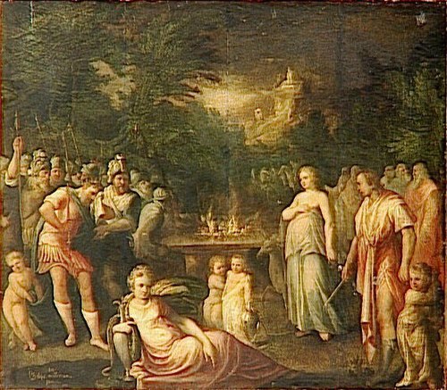 Le Sacrifice d'iphigénie, 1600, Philippe Millereau