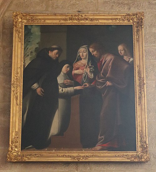 le Mariage mystique de sainte Catherine de Sienne, , Philippe Quantin